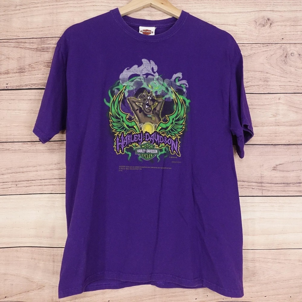 Doc's Harley-Davidson Shirt Youth XL Scooby-Doo Looney Tunes St Louis